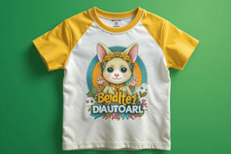 make unqiue t shirt design for you