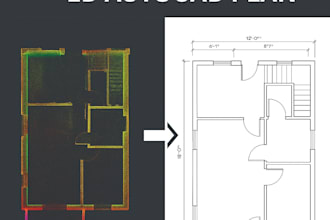 scan to plan 2d and 3d bim models