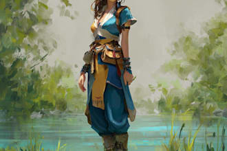 draw fantasy illustrations and covers