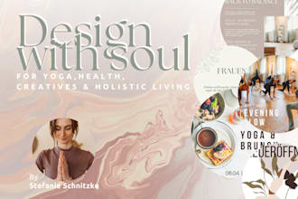 design highquality flyers and social media posts for yoga, health and wellness