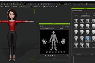 rig, convert blender, daz model to cc4 avatar for iclone, arkit accurig export