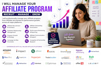 manage your affiliate program