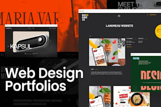 design wordpress portfolio website redesign business website blog ecommerce site