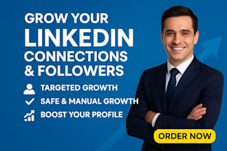 grow your linkedin connections or business page followers