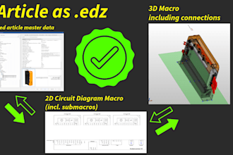 create eplan article masta data