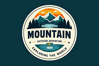 design eye catchy mountain logo for your company