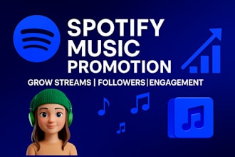 bosterize your spotify followers and streams,