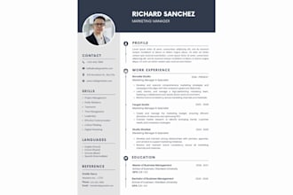 provide professional CV design, resume formatting