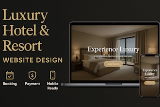 build a luxury wordpress website for your villa, hotel, or vacation rental