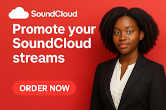 promote your soundcloud streams music to organic audiences