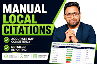 build manual local citations for local SEO