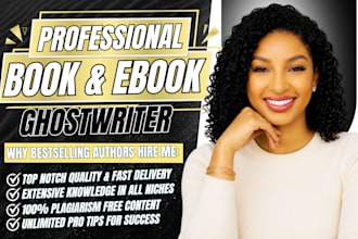 ebook ghostwriter, ebook writer, KDP ghost book writer, non fiction ghostwriter