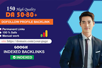 do create high authority profile backlinks for SEO