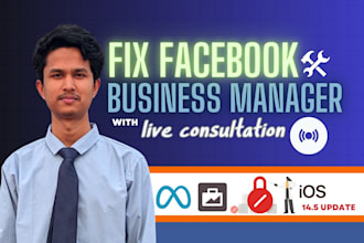 fix issues or setup verified fb business manager, ad account in few hours
