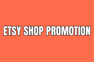 do etsy store promotion for usa audience