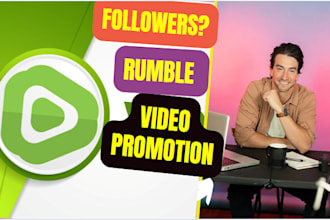 do super quick organic rumble video promotion
