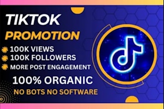 organic tiktok follower growth through expert marketing promotion