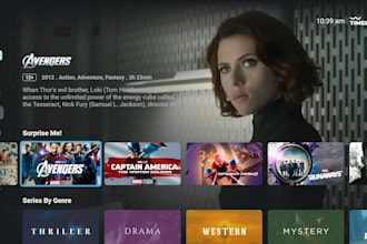 develop a custom iptv app, live tv, epg, m3u, vod and multi devices support