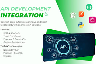 provide API development and integration services