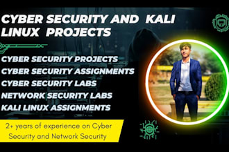 do IT, kali linux, and cybersecurity projects and labs