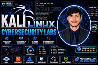 do IT, kali linux, and cybersecurity projects and labs