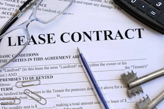 draft and review lease agreements, rental contracts, and legal agreements