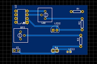 provide circuit design, pcb schematic and electronics simulation