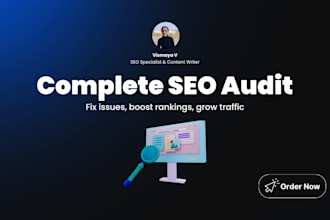 do SEO audit report