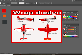 do aircraft wrap, plane livery design, racing wrap design
