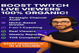 grow your twitch audience professional promotion services