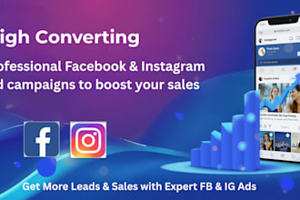 run facebook and instagram ads to boost sales