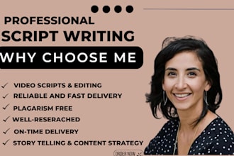 write your engaging youtube video scripts