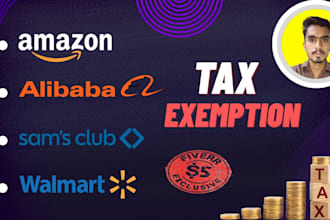 do amazon tax exemption in all states without llc