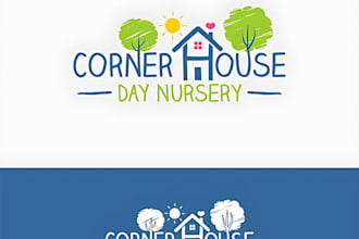 do fabulous childcare, daycare, baby care, nursery logo and any graphics design
