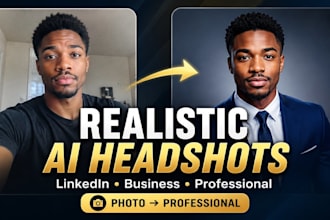 turn casual photo to business professional linkedin headshot