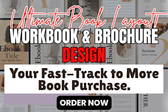 promote kindle book design or ebook publishing  manuscript on amazon kdp