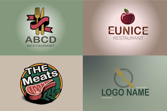 design a creative restaurant and bakery logo