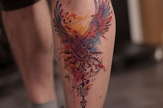 create unique custom tattoo