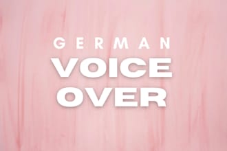 voice over audiobooks in german, ich bin ein deutscher sprecher, acx