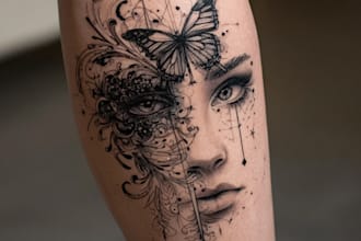 create custom tattoo design