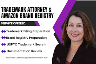 do service mark, uspto trademark filing and brand name registration service