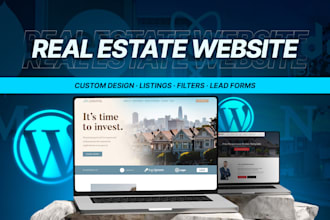 build ai real estate website
