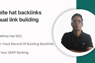 do manual link building to increase your serp ranking