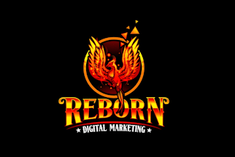 create wonderful and excellent phoenix logo design