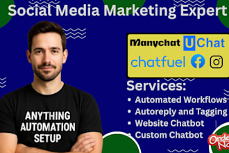 create manychat  automation, instagram dm automation, flows, uchat, chatfuel