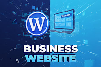 build wordpress business website