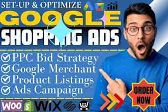 setup and optimize your google shopping ads campaign product listings ads ppc