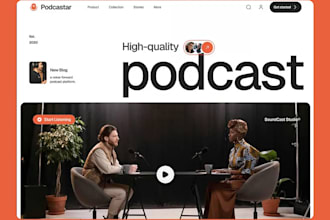 create radio website podcast website music website dj website artist website