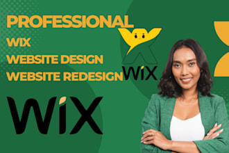 wix website design redesign with ecommerce store setup
