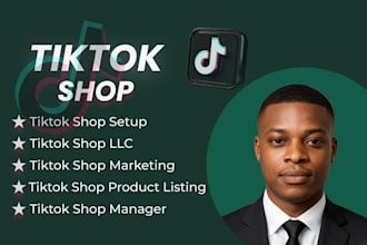 create setup USA tiktok shop llc manage USA tiktok shop for USA resident